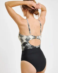 Joanna Hope Twist Front Swimsuit