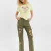 Joe Browns Embroidered Cargo Trousers