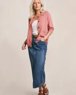 Julipa Collared Button Down Cardigan