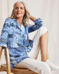 Julipa Longline Cotton Jersey Shirt