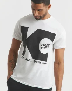 Kaiser Cheifs Graphic Band T-Shirt - White