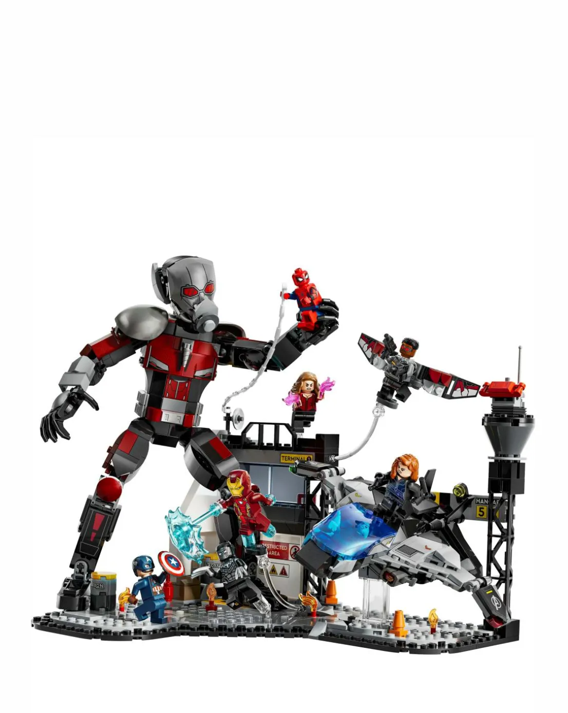 LEGO Marvel Captain America: Civil War Action Battle Buildable Playset 76314