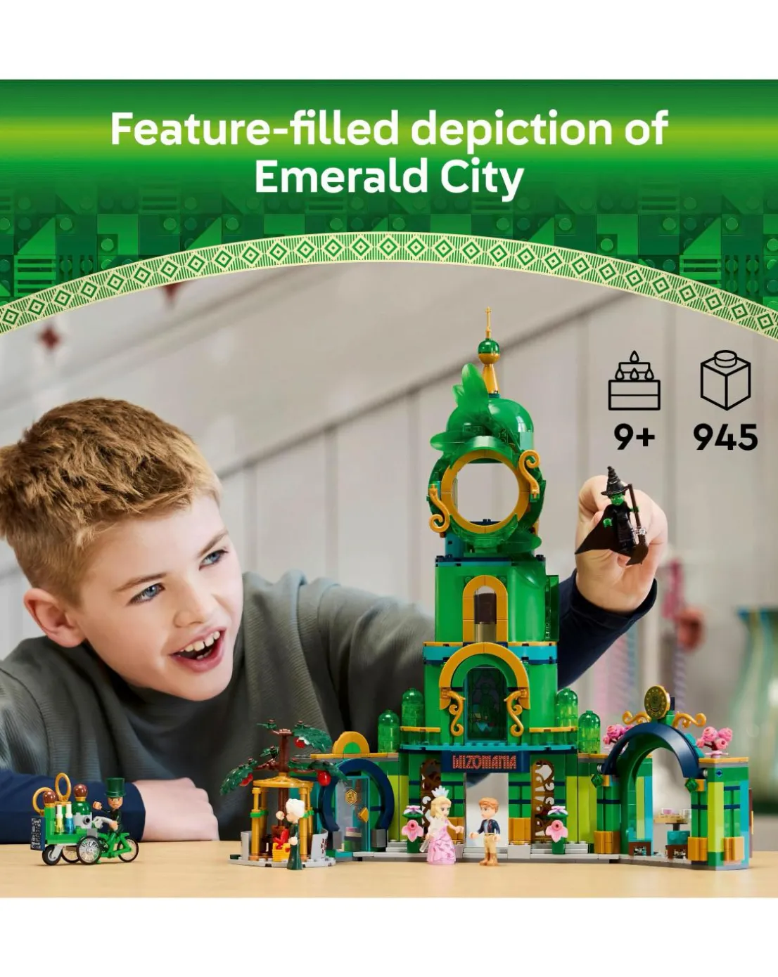 LEGO Wicked Welcome to Emerald City Collectible Toy 75684