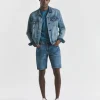 Levi's 405 Standard Shorts - Medium Indigo