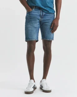Levi's 405 Standard Shorts - Medium Indigo