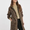 Longline Leopard Printed Pac A Mac