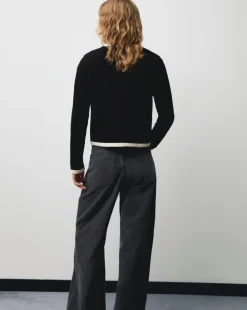 Mango Knitted Button Jacket