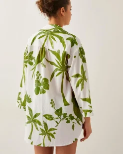 Monsoon Isla Palm Print Shirt