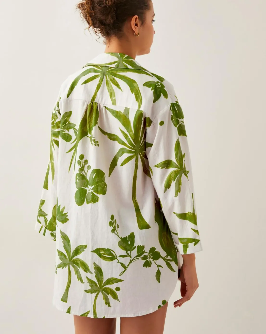 Monsoon Isla Palm Print Shirt