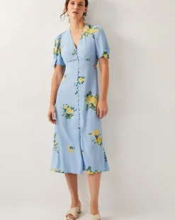 Monsoon Sorcha Floral Tea Midi Dress