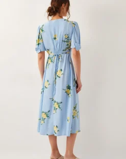 Monsoon Sorcha Floral Tea Midi Dress