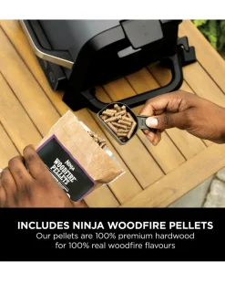 Ninja Woodfire Electric BBQ Grill & Smoker OG701UK