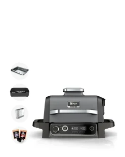 Ninja Woodfire Electric BBQ Grill & Smoker OG701UK