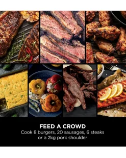 Ninja Woodfire Electric BBQ Grill & Smoker OG701UK