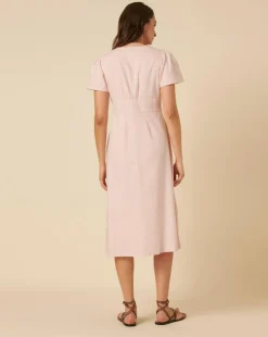 Nobody's Child Denim Alexa Midi Dress