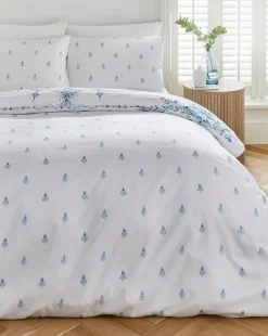 Paisley Print Crinkle Duvet Cover Set