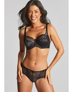 Panache Clara Full Cup Wired Bra Charcoal/Black