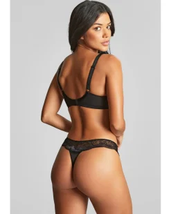 Panache Clara Full Cup Wired Bra Charcoal/Black