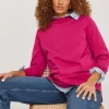 Pink Classic Longline Sweatshirt