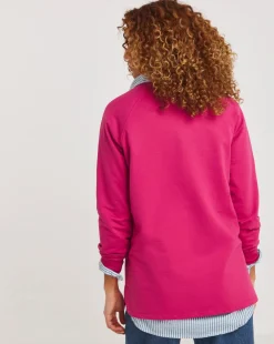 Pink Classic Longline Sweatshirt