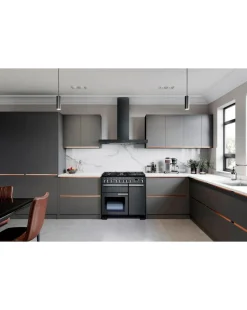 Rangemaster PDL90DFFSL/C Professional Deluxe 90 Dual Fuel Range Cooker Slate