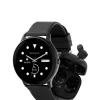 Reflex Active Series 36 Black Smart Watch and True Wireless Sound Earbud Set