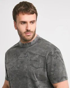 Relaxed Fit Camo Graphic T-Shirt