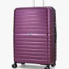 Rock Hydra-Lite Large Suitcase - Purple