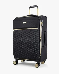 Rock Sloane Medium Suitcase - Black