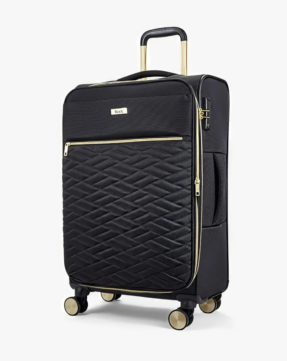 Rock Sloane Medium Suitcase - Black