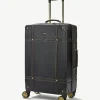 Rock Vintage Medium Suitcase - Black