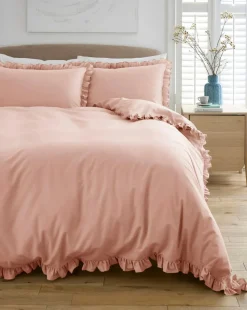 Ruffled Edge Duvet Cover Set