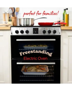 Russell Hobbs RH60EDOEH6011SS Double Oven with Hob Cooker