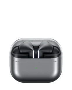Samsung Galaxy Buds3 Pro Wireless Earbuds - Silver - Galaxy AI
