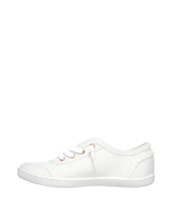 Skechers Bobs B Cute Canvas Lace Up Wide E Fit