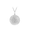 Sterling Silver St Christopher Necklace