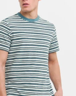 Stripe Towelling T-Shirt