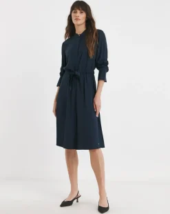 Tommy Hilfiger Navy Soft Shirt Dress